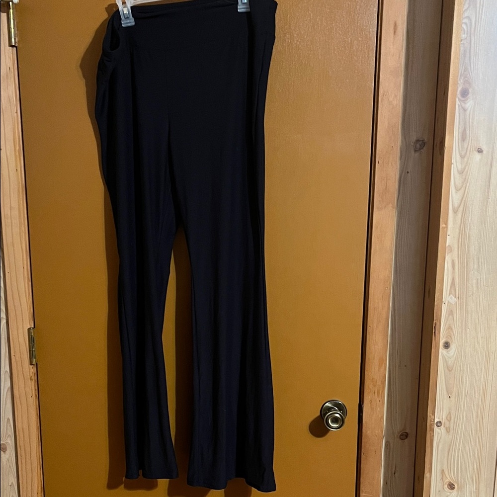 No Boundaries Black Flare Pants